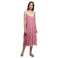 thumbnail image 3 of Moomaya Printed Sleepwear For Ladies WoMen's V-Neck Spaghetti Strap Nightdress, 3 of 6
