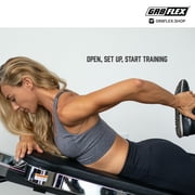 GR8FLEX Ultimate High Performance Gym with Total Over 100 Exercise Options, Multi-Functional Workout Machine, Strength Training, Cardio,  Body Fitness Equipment (Carbon Fiber Black Model)