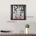 thumbnail image 4 of Temperature and Humidity Meter Alarm Clock Digital Electronic Clock, 4 of 4