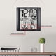 thumbnail image 4 of Temperature and Humidity Meter Alarm Clock Digital Electronic Clock, 4 of 4