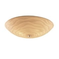 thumbnail image 1 of Justice Porcelina 24" Semi-Flush Bowl w/GU24-LED Lamping - Brushed Nickel - PNA-9672-35-WAVE-NCKL, 1 of 1