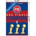 thumbnail image 3 of NBA Detroit Pistons - Champions 23 Wall Poster, 14.725" x 22.375", 3 of 5