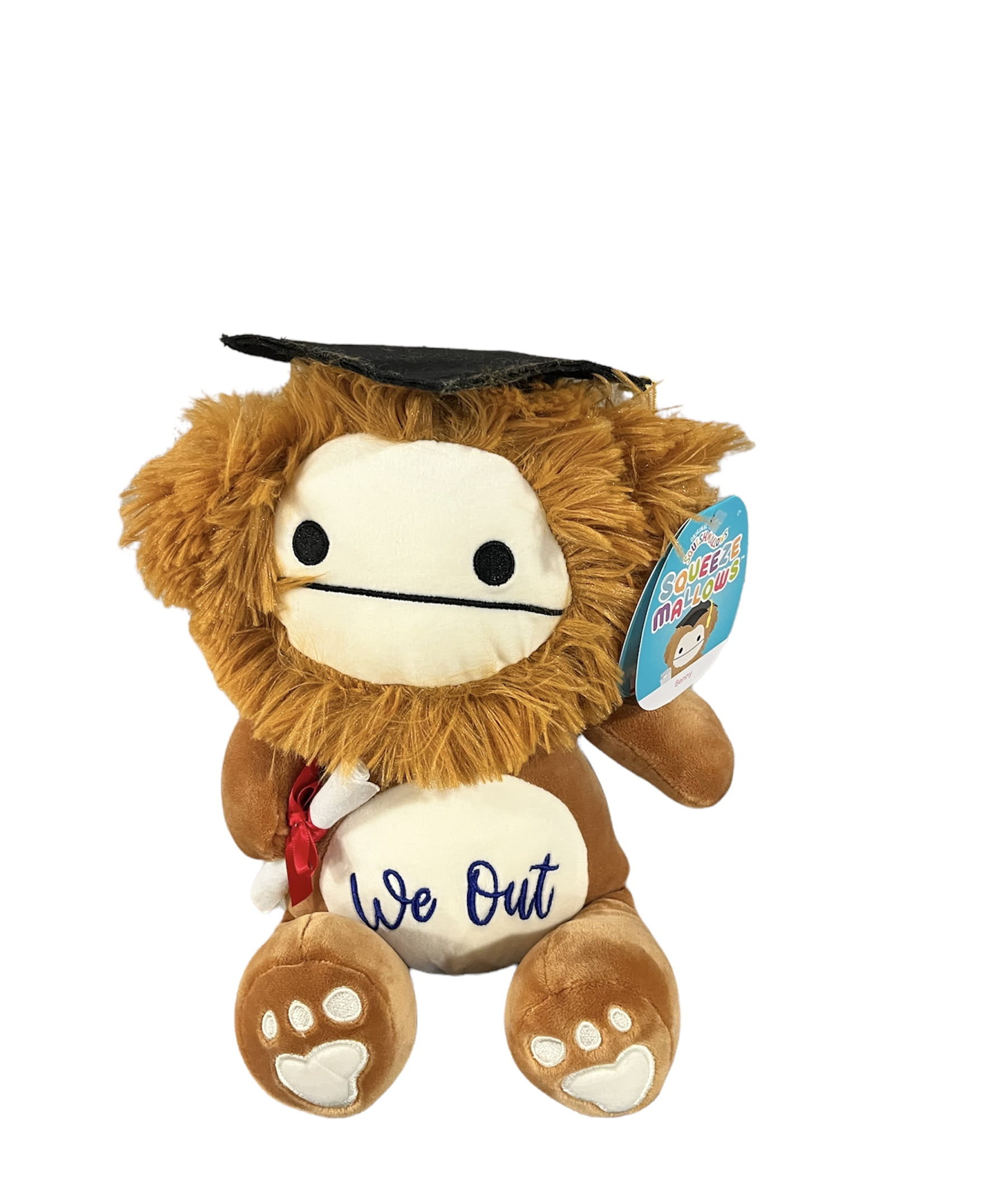 Connor Cow and Benny Bigfoot Squishmallow 7” Bundle NWT Fall Harvest