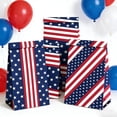 thumbnail image 4 of Linnome Independence Day Star Themed Snack Stand Up Pouch Party Sealing Sticker Paper Bag Decor Random Patterns Multicolor 17.7x12x8cm, 4 of 7