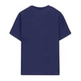 thumbnail image 5 of LTTVQM Men's T-Shirts 2026 Summer Spring V-Neck Short Sleeve Basic Tees Shirts Solid Color Casual Clothes with Pocket Navy L, 5 of 6