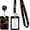 A1_Black 20", variant on FURNIX Silver Metal ID Badge Holder with Adjustable Neck Lanyard,Vertical Horizontal Aluminum Card Holder for Work Access,Heavy Duty Name Tag Lanyard for Office Conference Silver 1pc