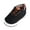 Black, variant on Infant Baby Boys Girls Canvas Sneaker Toddler Slip On Anti Skid Newborn First Walkers Candy Shoes for 6-24 Months