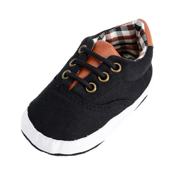 Chaussures pour Nouveau-Né Fille Nouveau-Né Bébé Fille Garçons Chaussures Décontractées Antidérapantes Espadrilles à Carreaux Patchwork Pré-Marcheur Chaussures pour Nouveau-Né pour Garçons Chaussures pour Bébés Garçons Chaussures pour Bébé Fille