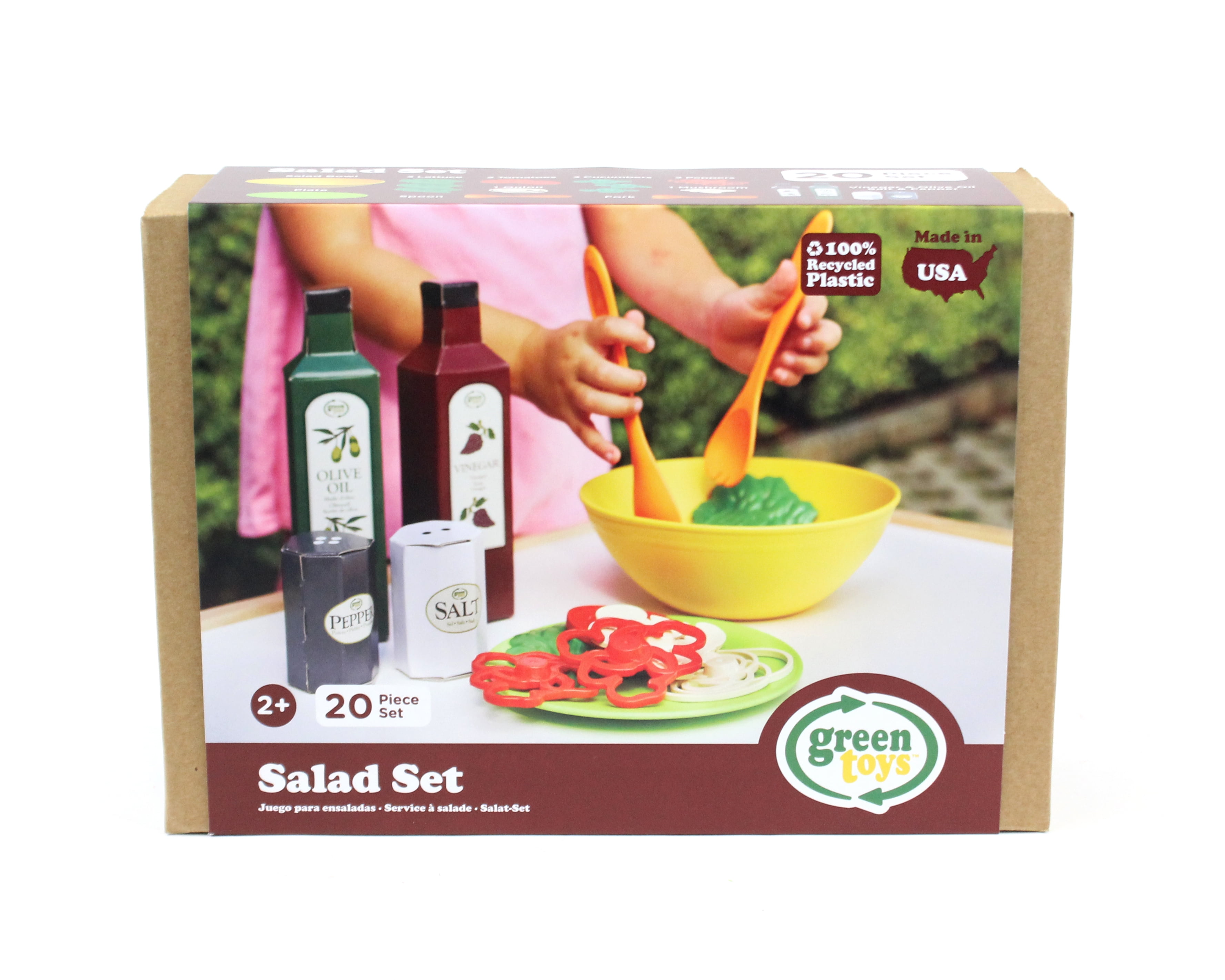 green toys play food