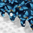 thumbnail image 5 of Car Seat Cover Baby - Blue butterfly Breathable Infant Car Seat Cover for Baby Carseat, Lightweight Comfort Baby Essentials Must Haves Newborn Stuff for Girl Boy, 5 of 7