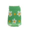 thumbnail image 2 of Pet Sweatshirt, Comfortable Cotton Blend Dog Shirt with Trendy Design, Everyday Wear for Puppies to Stay Warm & Stylish Green 10, 2 of 3