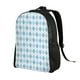 thumbnail image 2 of Balery Blue and White Squares Mochila - Mochila Estilosa y Duradera para Laptop de 15 Pulgadas con Tela Oxford Impermeable, 2 of 8