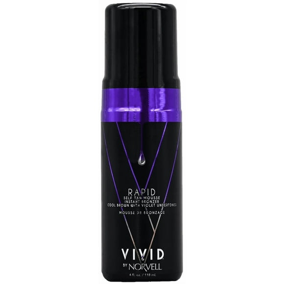 Mousse autobronceadora Norvell Vivid Rapid con bronceador instantáneo 120 ml