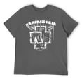 thumbnail image 3 of Industrial Grunge Music Tee - German Metal & Rock Band Inspired Graphic T-Shirt Dark Gray-style 4XL, 3 of 7