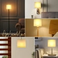 thumbnail image 4 of Rectangular Lamp Shade For Floor Lamp White 1Pack 7.1x6.5in, 4 of 5