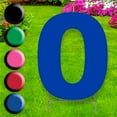 thumbnail image 1 of Advanced Graphics 3269 20 x 15 Po Numéro 0 Yard Sign&44; Bleu, 1 of 1