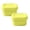 Light Yellow*2, variant on 1 Pcs Silicone Snack Container, Leak Proof Stackable Food Storage Containers with Lids for Travel Office Fruits Nuts Salads Sauces for Daycare Travel