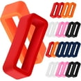 thumbnail image 1 of 24 Pcs Silicone Watch Strap Loops Watch Strap Fastener Rings Replacement Watch Strap Band Keepers Holders, 1 of 5