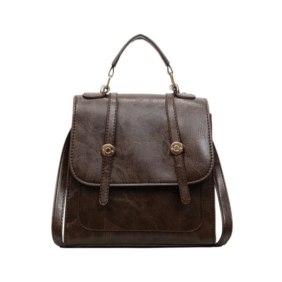 Vintage Backpack Women's Fashion Casual Handbag Korean Version Student Schoolbag Trendy Lightweight Travel Backpack