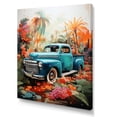 thumbnail image 2 of Designart "Tropical Legends of Pickup Truck" Pickup Truck Wall Decor, 2 of 5