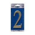 thumbnail image 2 of Whitehall Products 11212 DeSign-it Number Standard Plaque - Satin Brass, No. 2, 2 of 2