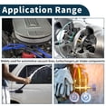 thumbnail image 3 of Manguera de vacío de silicona Unique Bargains 130PSI de presión máxima, línea de vacío automotriz con conector de vacío, 1 juego de 3.3 pies, ID de 3/4/5/6/8/10 mm, grosor de 2.5 mm, azul, 3 of 7