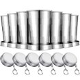 thumbnail image 1 of Tessco para ti Juego de 6 Vasos Plegables de Acero Inoxidable 75 ml, 1 of 7