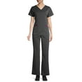 thumbnail image 2 of Scrubstar Women's Solid V-Neck Scrub Top, 2 of 6