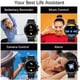 thumbnail image 5 of Reloj inteligente para teléfonos Android/iOS, compatible con carga inalámbrica, rastreador de salud Bluetooth con monitor de frecuencia cardíaca, reloj inteligente digital para mujeres y hombres,, 5 of 8