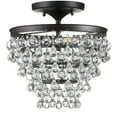 thumbnail image 6 of JONATHAN Y Toronto 13" Metal/Crystal LED Flush Mount, Oil Rubbed Bronze, JYL9029A, 6 of 8