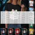 thumbnail image 3 of TOWED22 Halloween Shirts for Women Bow Ghost Shirt Cute Spooky Tshirt Fall Flower Graphic Tees Short Sleeve Casual Tops(Dark Green,XXL), 3 of 8