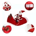 thumbnail image 3 of Disfraz de Papá Noel para perro, ropa navideña para mascotas, disfraz de Papá Noel montado para mascotas, disfraz de fiesta para perros y gatos, atuendo para perros pequeños, medianos y, 3 of 5