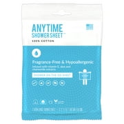 Swisspers 1ct Any Time Shower Sheet Wipe, discontinued