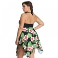 thumbnail image 4 of Maillot de Bain Tankini 2 Pcs à Fleurs pour Femmes Grande Taille 2X-6X, 4 of 6
