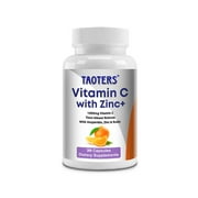 Taiters Vitamin C 1000mg  Zinc + Capsules, 30/60/120 Capsules