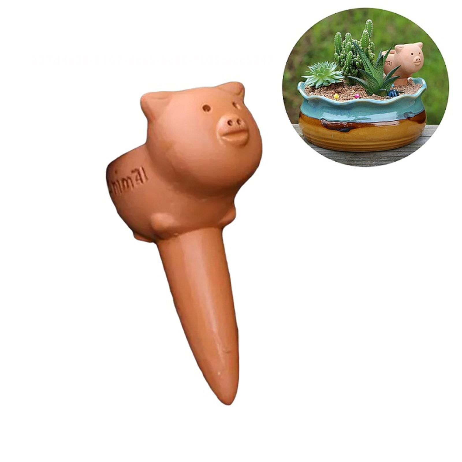 Plant Self Watering Spikes Self Watering Bulbs Cute Animal Manual