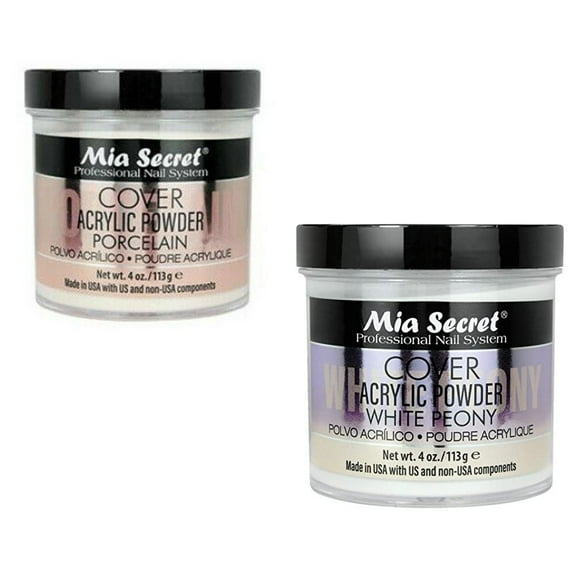 Mia Secret - COVER (WHITE PEONY   PORCELAIN) 4 oz