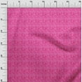 thumbnail image 3 of oneOone Cotton Poplin Fuschia Pink Fabric Block Craft Projects Decor Fabric Printed By The Yard 42 Inch Wide, 3 of 4