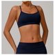 thumbnail image 4 of Sujetadores de entrenamiento de yoga con tiras y espalda abierta for mujer, almohadillas extraíbles entrecruzadas de soporte bajo for gimnasio deportivo, 4 of 5