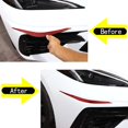 thumbnail image 6 of TINKI Real Carbon Fiber Front Bumper Lip Corner Trim Strip Compatible with Chevrolet Corvette C8 Stingray 2020-2023, Front Lip Corner Decoration Strip Sticker, 6 of 6