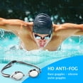 thumbnail image 2 of Gafas de natación Protección UV Gafas de natación elásticas Seguras para deportes profesionales FLhrweasw Nuevo, 2 of 7