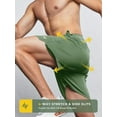 thumbnail image 4 of NORTHYARD Men's 5" Athletic Shorts Running Workout Quick Dry Gym Short Loden Frost L, 4 of 8