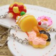 thumbnail image 3 of 10pcs Simulation Nourriture Porte-Clés Gâteau Donut Résine Pendentifs Sac Porte-Clés Porte-Clés (Modèle Mixte), 3 of 6