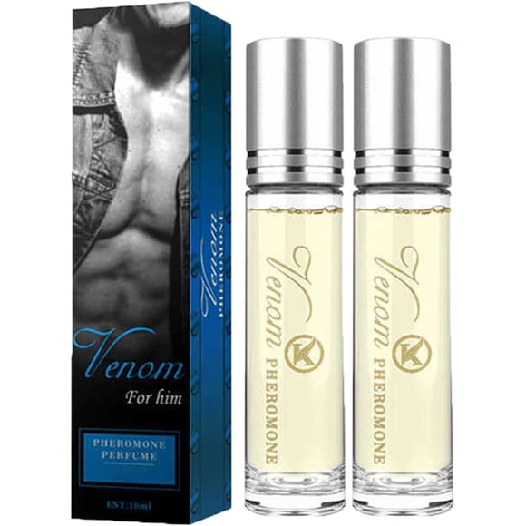 Perfume de feromonas Peehss para hombre con rollo, 2 unidades, de larga duración
