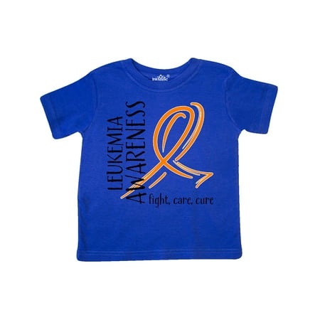

Inktastic Leukemia Awareness- Fight care cure Gift Toddler Boy or Toddler Girl T-Shirt