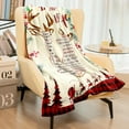 thumbnail image 5 of LHSHID Christmas Day Gifts for Wife from Husband to My Wife Blanket Anniversary Wedding Gifts for Her Christmas Birthday Gifts Ideas for Wife Wife Valentines Day Gifts 60x80in, 5 of 6