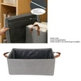 thumbnail image 4 of Closet Bin, Strong Load Bearing Large Opening Storage Cubes Organizer Oxford Cloth Collapsible With Handles For Clothes For Towels, 4 of 8