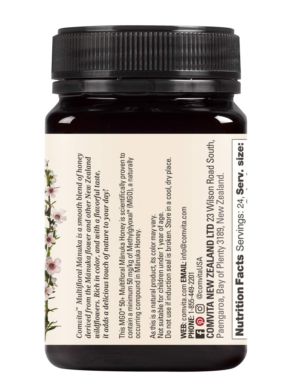 MULTIFLORAL MANUKA HONEY MGO 50+, 1 Jar