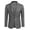 Gray, variant on Casual Slim Fit One Button, Blazer & Sport Coat & Suit Jacket, Men's