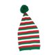 thumbnail image 5 of Gorro de punto navideño, gorro portátil, manualidades con pompones, gorro de crochet cálido para Rojo verde y blanco, 5 of 9